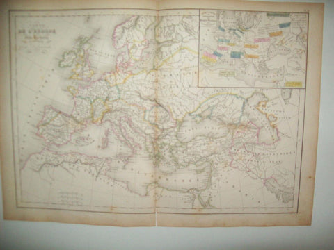 LAMINA 22697: Mapa de Europa en el siglo VI