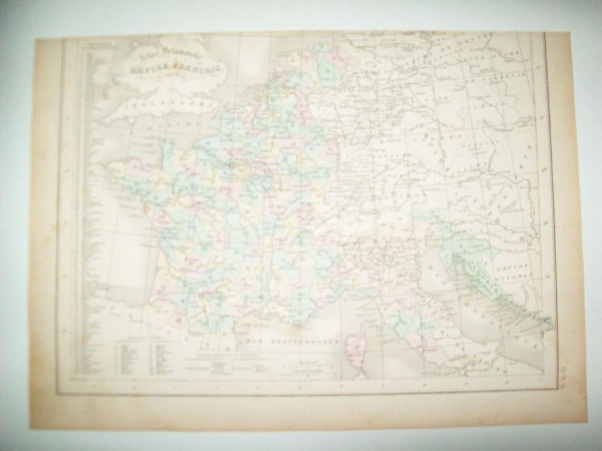LAMINA 22732: Mapa de Europa en el Siglo XVIII