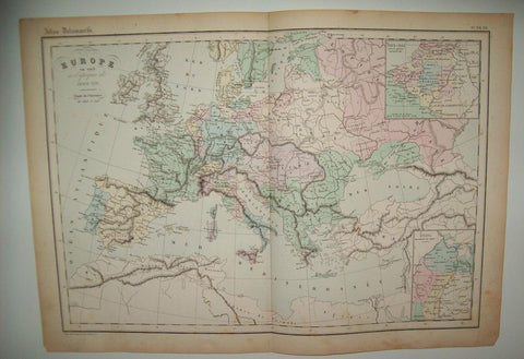 LAMINA 22731: Mapa de Europa en el siglo XVII