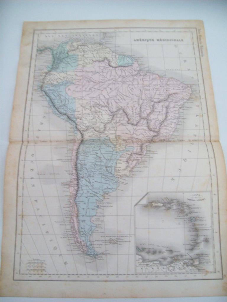 LAMINA 22727: Mapa de Sudamerica