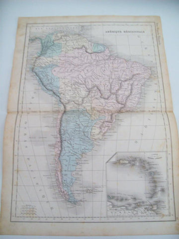LAMINA 22727: Mapa de Sudamerica