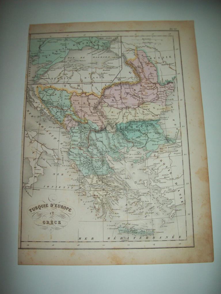 LAMINA 22723: Mapa de Grecia