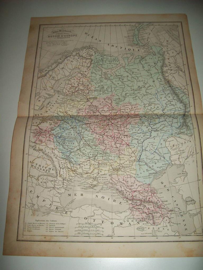 LAMINA 22722: Mapa de Rusia