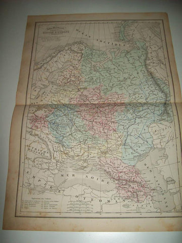 LAMINA 22722: Mapa de Rusia
