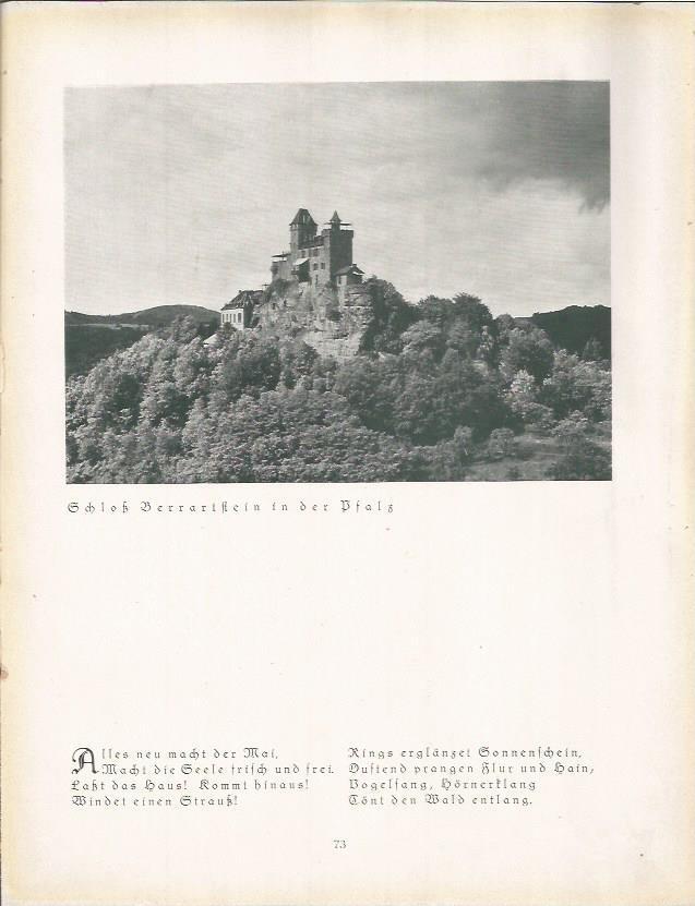 LAMINA 22671: Castillo Berrartftein, Alemania