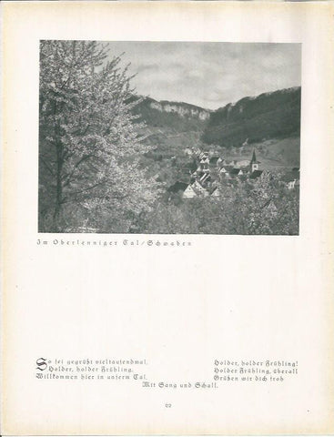 LAMINA 22665: Pueblo de Alemania