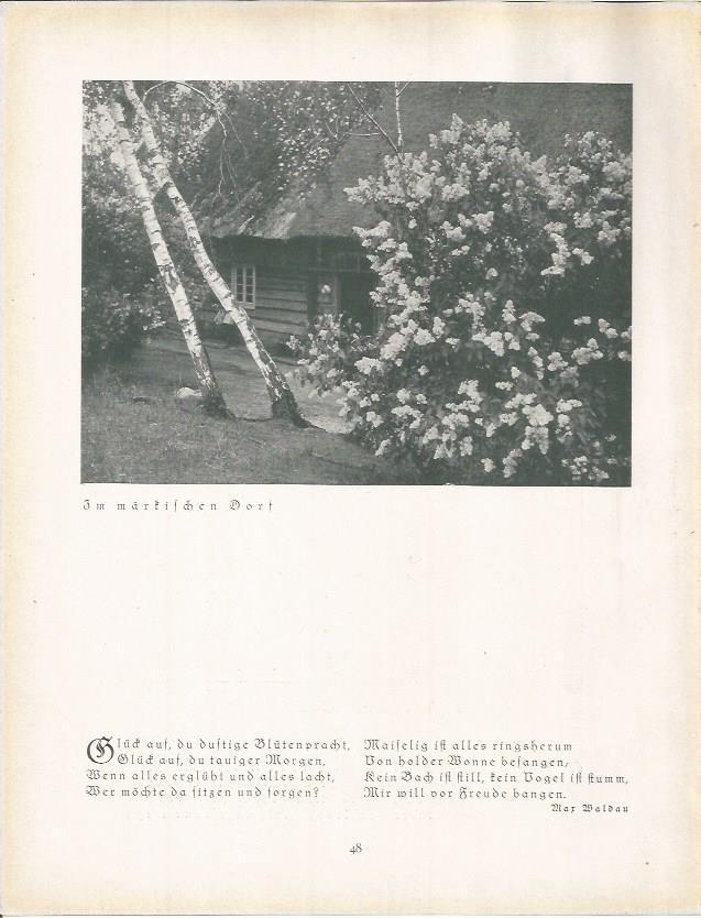LAMINA 22658: Casa de pueblo, Alemania