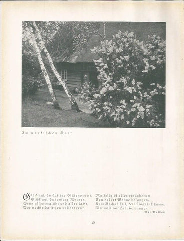 LAMINA 22658: Casa de pueblo, Alemania