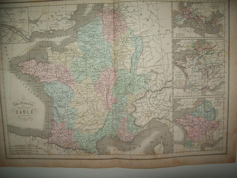 LAMINA 22692: Mapa de la antigua Galia
