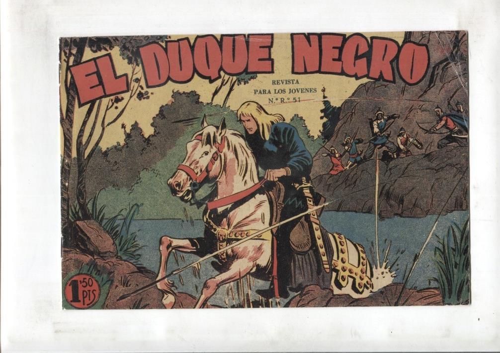 Facsimil edicion papel mate: El Duque Negro numero 01