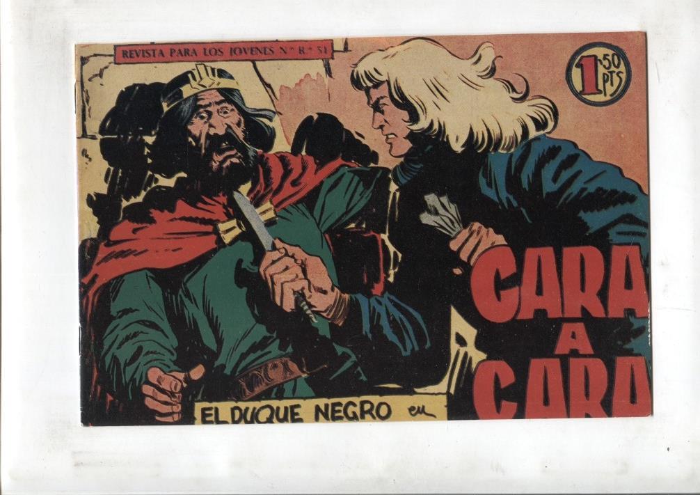 Facsimil edicion papel mate: El Duque Negro numero 04