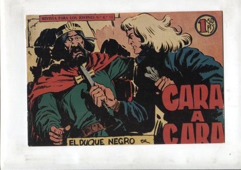 Facsimil edicion papel mate: El Duque Negro numero 04