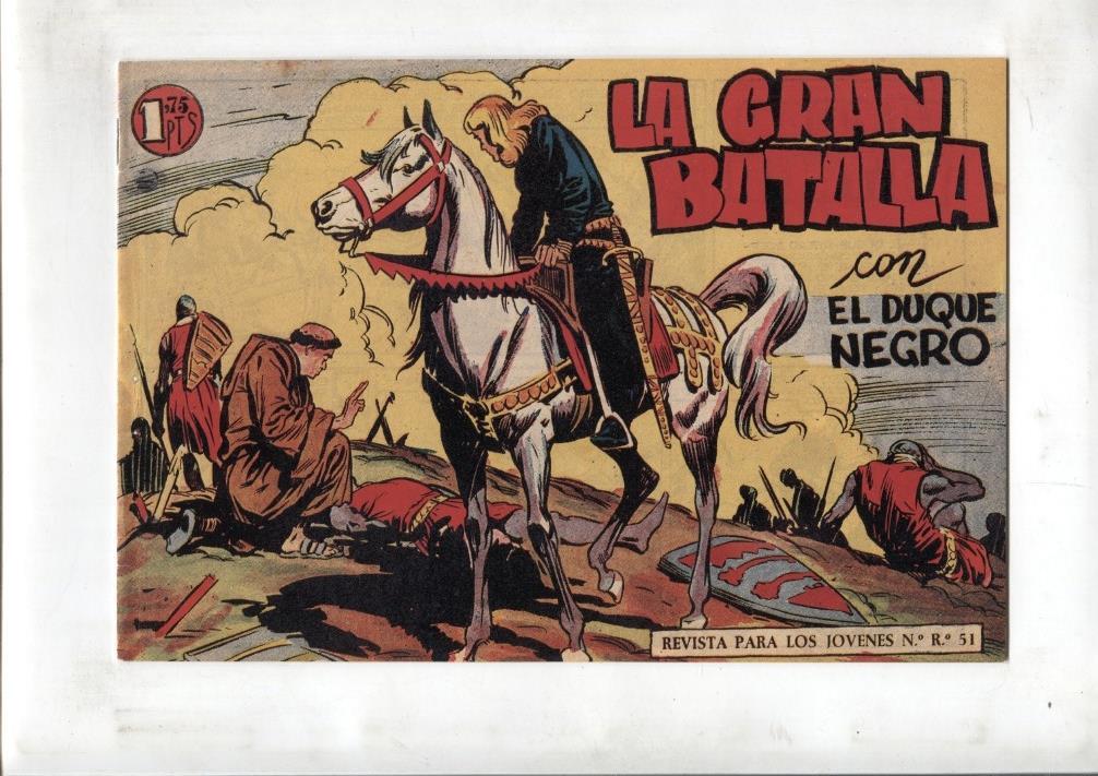 Facsimil edicion papel mate: El Duque Negro numero 10