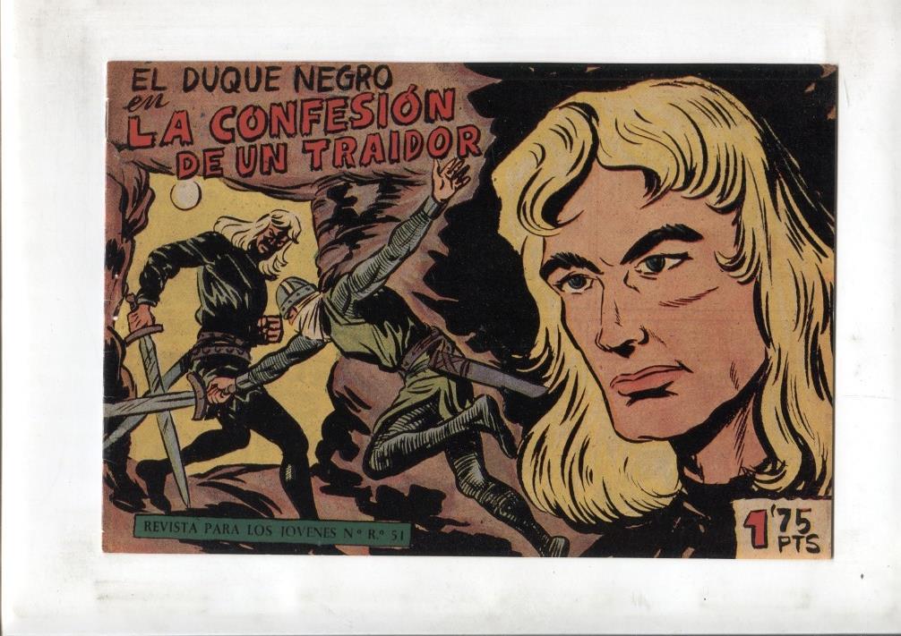 Facsimil edicion papel mate: El Duque Negro numero 11