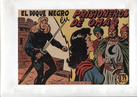 Facsimil edicion papel mate: El Duque Negro numero 12