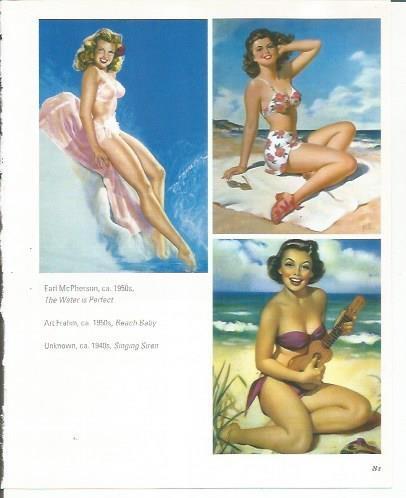 LAMINA 23719: The Water is perfect, Beach Baby y Singing Siren