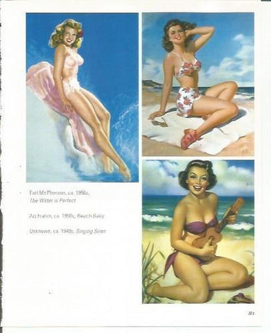 LAMINA 23719: The Water is perfect, Beach Baby y Singing Siren