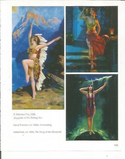 LAMINA 23713: Daughter od the setting sun, Enchanting y The Song of the Waterfall