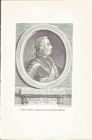 LAMINA 23761: Federico Guillermo I de Prusia