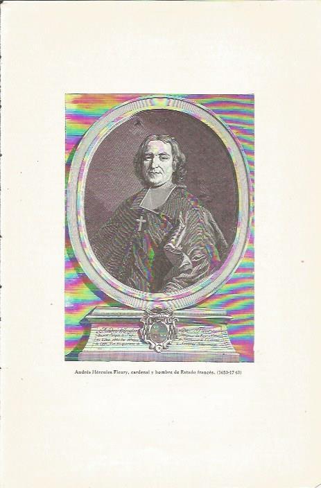 LAMINA 23758: Cardenal Andres Hercules Fleury