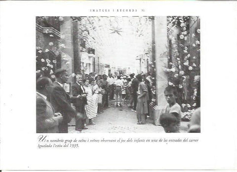 LAMINA 23749: Calle Igualada, año 1935