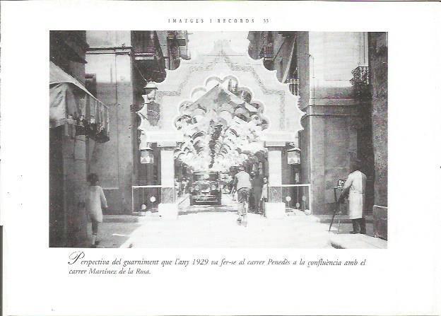 LAMINA 23738: Calle Penedes, año 1929