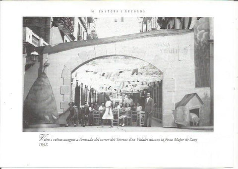LAMINA 23750: Calle Torrent d'en Vidalet, año 1942