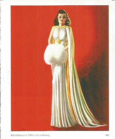 LAMINA 23703: Lady in Waiting, por Billy DeVorss