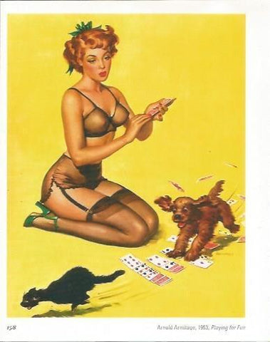 LAMINA 23699: Playing for Fun, por Arnold Armitage
