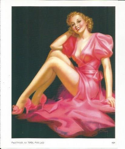 LAMINA 23697: Pink Lady, por Pearl Frush