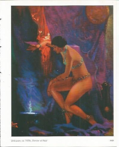LAMINA 23687: Dancer at rest, anonimo
