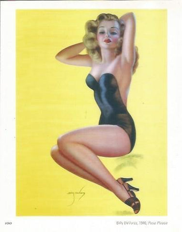 LAMINA 23679: Pose please, por Billy DeVorss