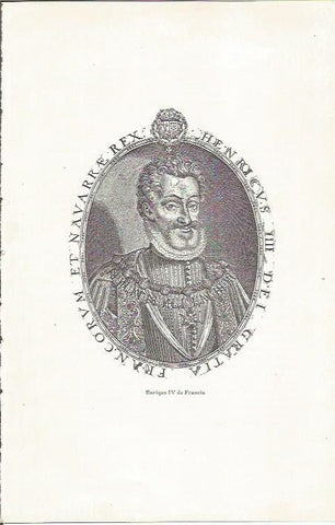 LAMINA 23851: Enrique IV de Francia