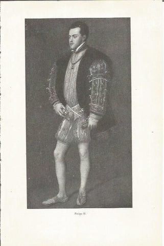 LAMINA 23844: Felipe II de España