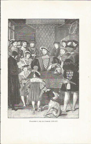 LAMINA 23837: Francisco I de Francia