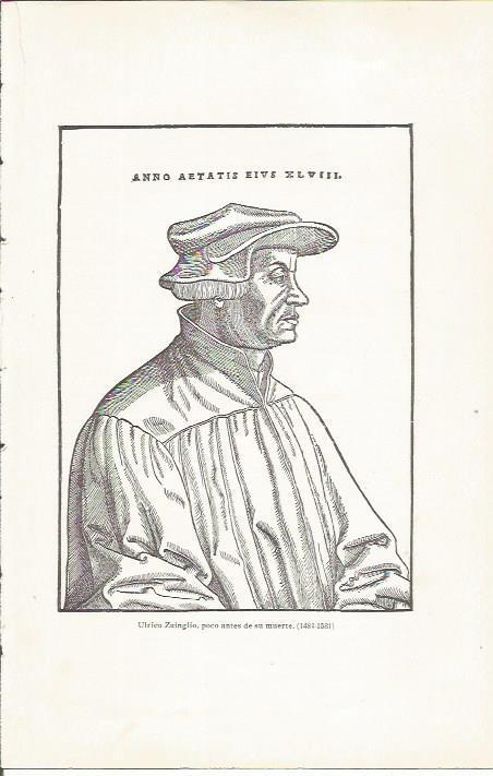 LAMINA 23834: Ulrico Zuinglio