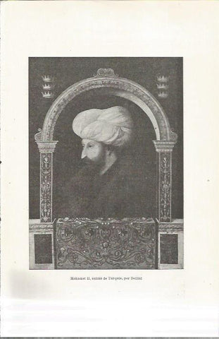 LAMINA 23831: Mohamet II de Turquia