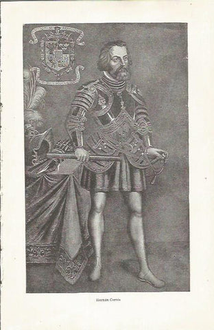 LAMINA 23853: Hernan Cortes