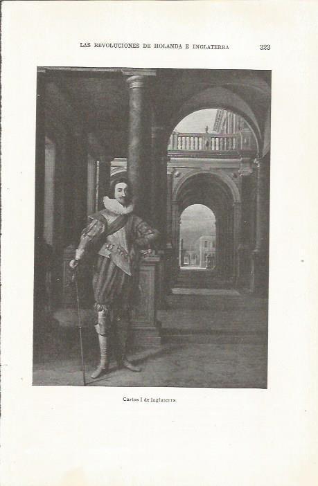 LAMINA 23867: Carlos I de Inglaterra