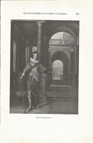 LAMINA 23867: Carlos I de Inglaterra