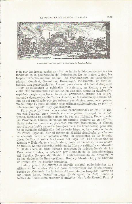 LAMINA 23864: Los desastres de la guerra, grabado de J. Callot