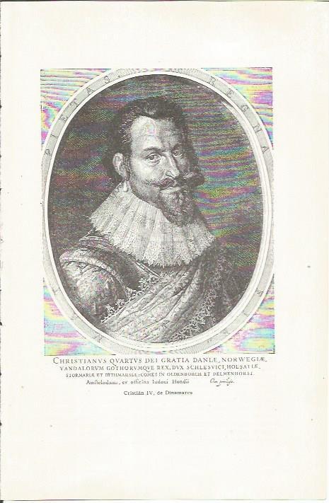 LAMINA 23860: Christian IV de Dinamarca