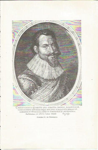 LAMINA 23860: Christian IV de Dinamarca