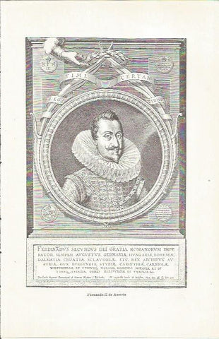 LAMINA 23859: Fernando II de Austria