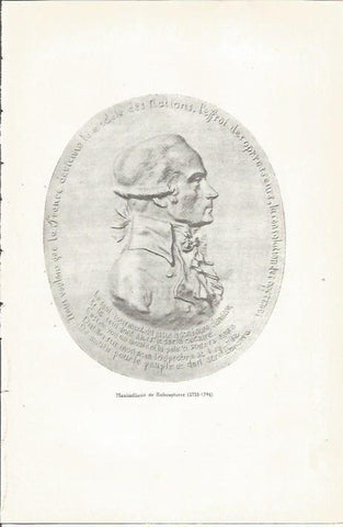 LAMINA 23789: Maximilian de Robespierre