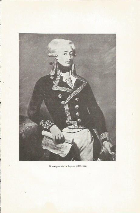 LAMINA 23787: El Marques de La Fayette