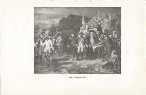 LAMINA 23783: George Washington en Yorktown