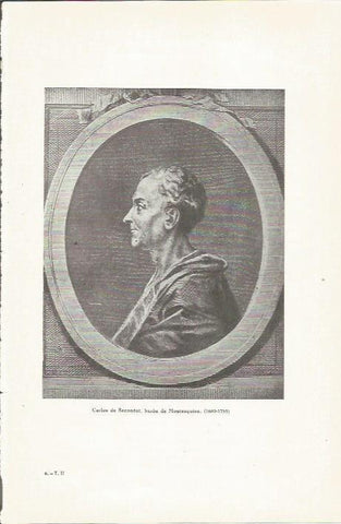 LAMINA 23770: Charles de Secondat, baron de Montesquieu