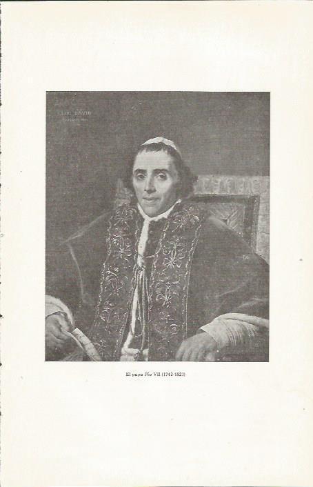 LAMINA 23794: El papa Pio VII