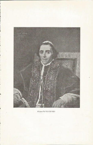 LAMINA 23794: El papa Pio VII